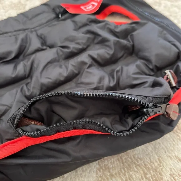 Reddy Petco Pet cat/dog puffer vest black with red trim S - Picture 5 of 9